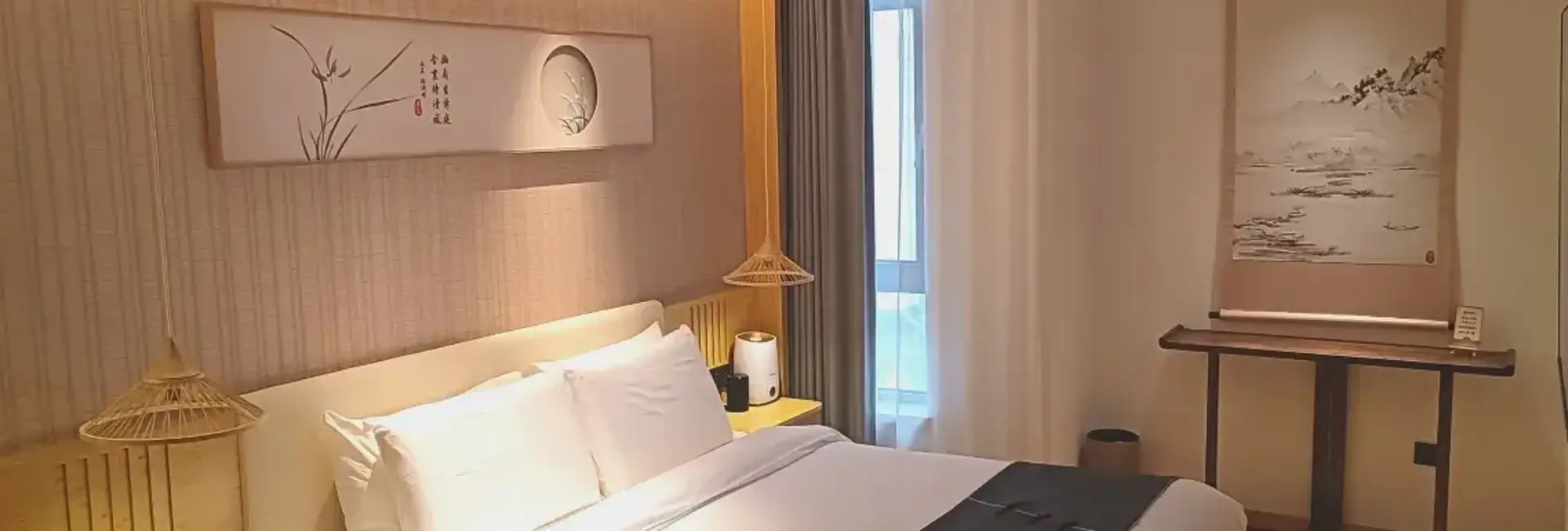 安祥聚智能双人卧室（智能控制+零压床垫+加湿器）