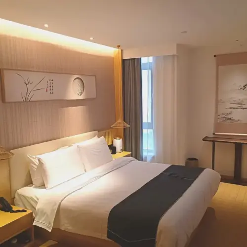 安祥聚智能双人卧室（智能控制+零压床垫+加湿器）