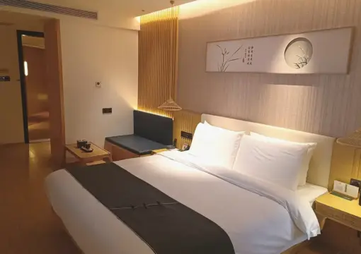 安祥聚智能双人卧室（智能控制+零压床垫+加湿器）