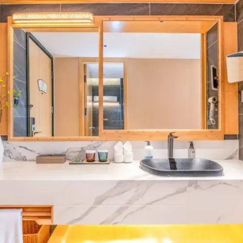 灵霜居风景双床房（古城景观+智能控制+零压床垫）