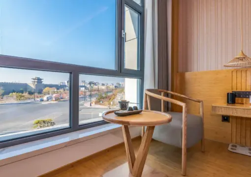 灵霜居风景双床房（古城景观+智能控制+零压床垫）