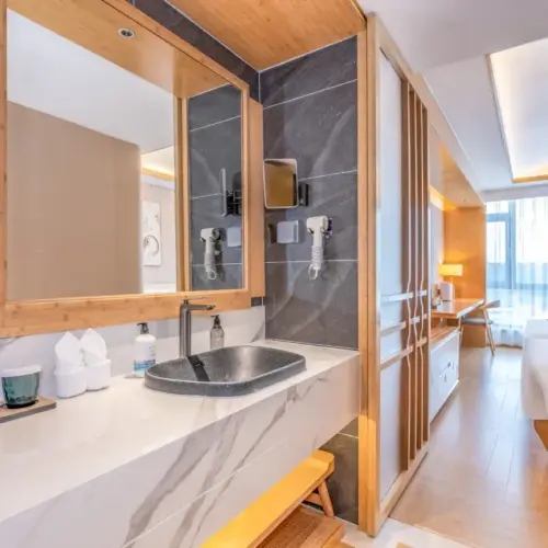 灵霜居风景双床房（古城景观+智能控制+零压床垫）