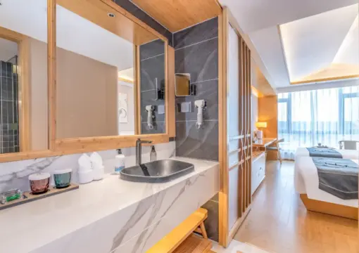 灵霜居风景双床房（古城景观+智能控制+零压床垫）