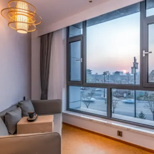 清莲居风景家庭房（古城景观+智能控制+零压床垫+加湿器）