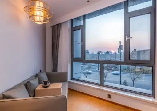 清莲居风景家庭房（古城景观+智能控制+零压床垫+加湿器）