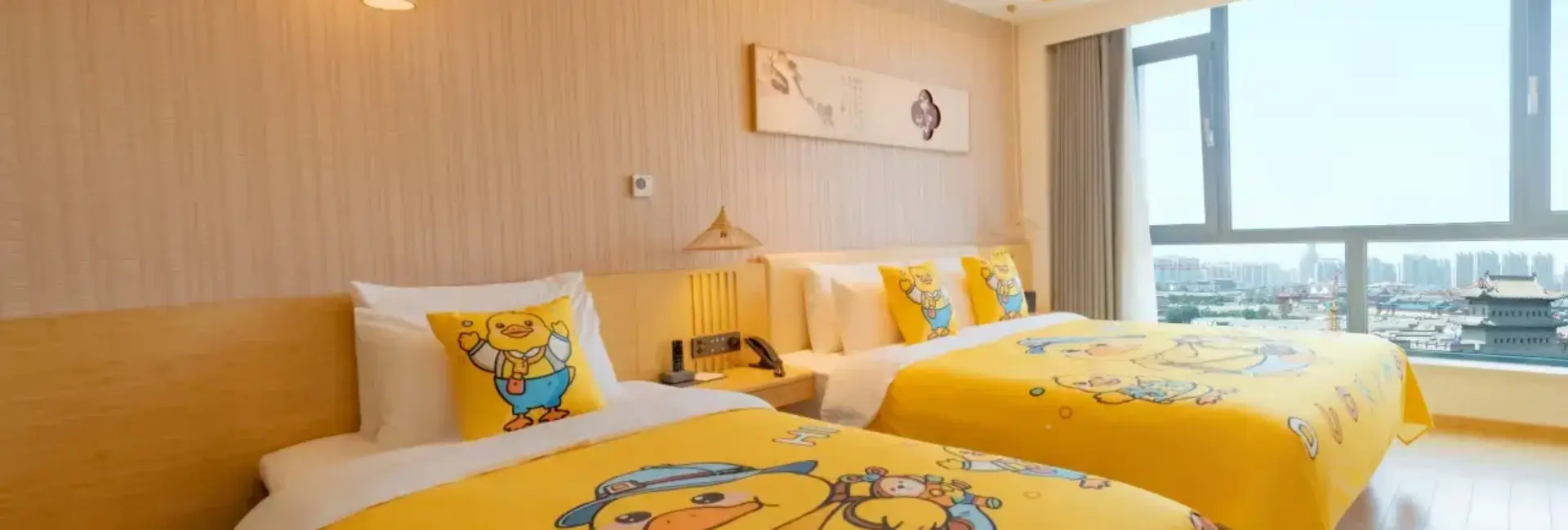 青莲居风景家庭房（古城景观+智能控制+零压床垫）