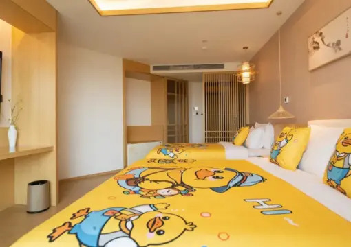 青莲居风景家庭房（古城景观+智能控制+零压床垫）