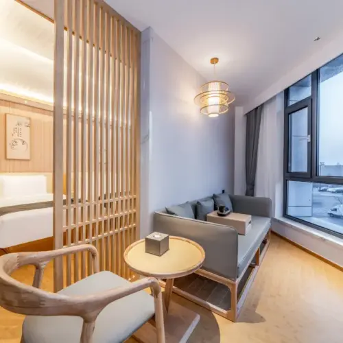 清莲居风景家庭房（古城景观+智能控制+零压床垫+加湿器）