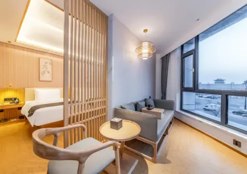 清莲居风景家庭房（古城景观+智能控制+零压床垫+加湿器）