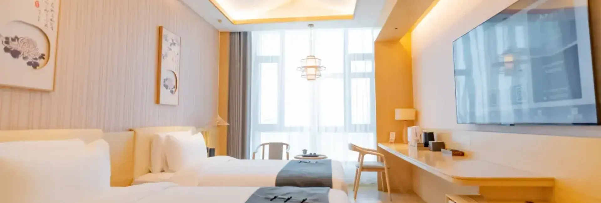 清莲居风景套房（古城景观+智能控制+零压床垫）