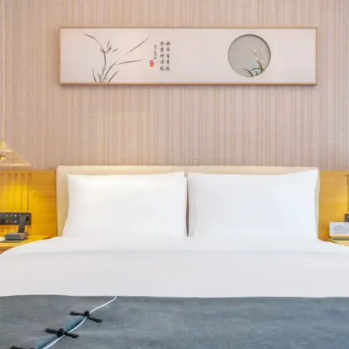 永兰居智能双人卧室（智能控制+零压床垫+加湿器）