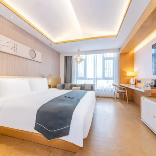 永兰居智能双人卧室（智能控制+零压床垫+加湿器）