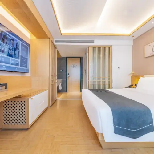 永兰居智能双人卧室（智能控制+零压床垫+加湿器）