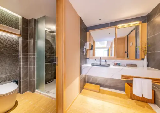 优皇居双人房（智能房间控制+零压床垫+加湿器+隔音房）