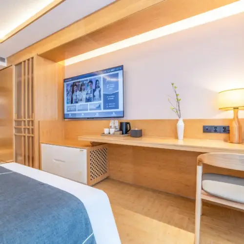 优皇居双人房（智能房间控制+零压床垫+加湿器+隔音房）