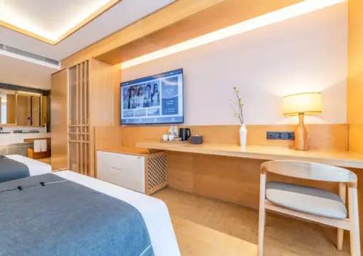 优皇居双人房（智能房间控制+零压床垫+加湿器+隔音房）